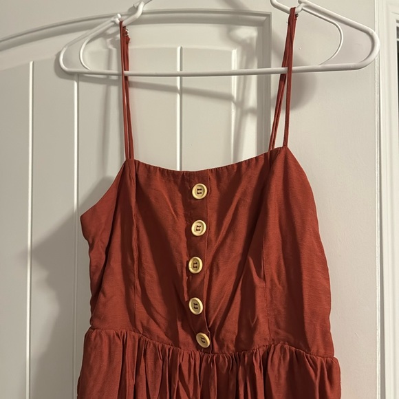 Pink Lily Dresses & Skirts - Copper Summer Dress